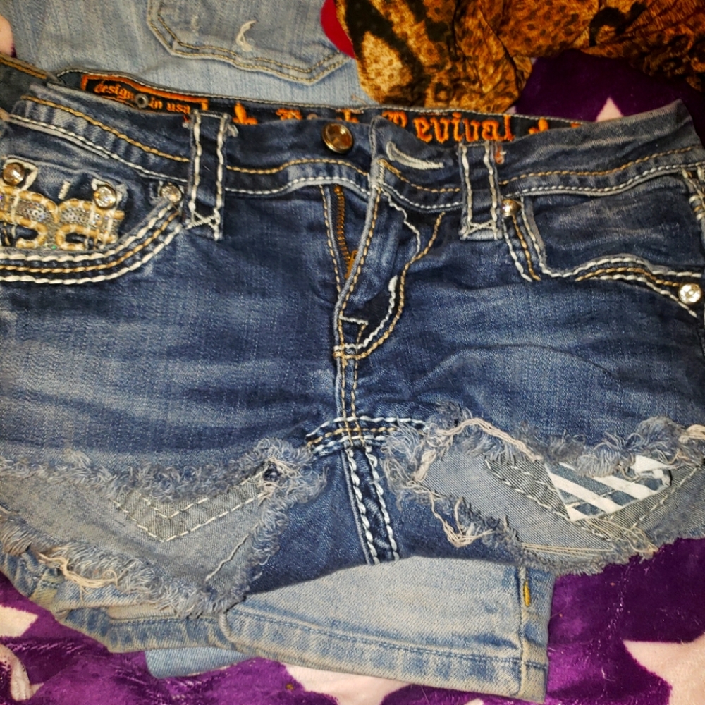 rock revival shorts